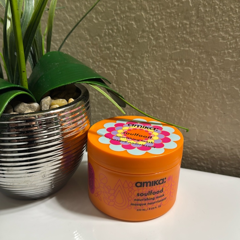 Amika soul food nourishing hair mask brand new